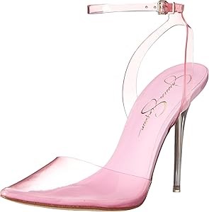 Женские вечерние туфли Jessica Simpson Pirrie Lucite с синтетическим верхом и пряжкой 11055007