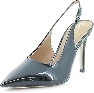 Каблуки Sam Edelman Hazel из искусственной кожи с острым носком и элегантной застежкой, размер 9.5 11083440