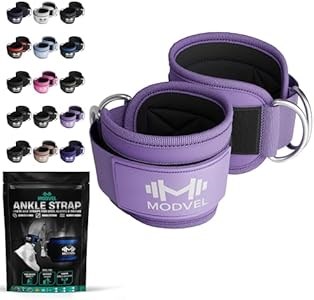 Modvel Регулируемые лавандовые анклеты для тренажеров с мягкой подкладкой, пара, для силовых тренировок и реабилитации 11056870