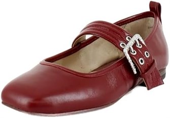 Балетки Dolce Vita Arora с квадратным носком и металлической пряжкой, размер 6 M 11090843