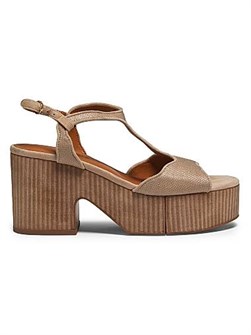 Женские сандалии Cintra от Clergerie с кожаной подкладкой, эластомерной подошвой и каблуком 85 мм 11024668