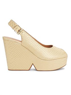 Кожаные сандалии Clergerie Dylan на платформе высотой 65 мм и каблуке 110 мм 11024676