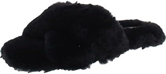 Женские теплые тапочки Nine West с искусственным мехом и резиновой подошвой 11053985