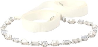 Kate Spade New York Женский свадебный пояс с жемчугом и камнями, регулируемый размер S/M, 60% полиэстер, 25% медь 11080774