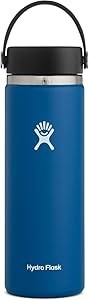 Hydro Flask Бутылка с широкой горловиной и гибкой крышкой, нержавеющая сталь 18/8, сохраняющая температуру до 24 часов 11055463