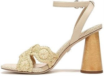 Женские босоножки Sam Edelman Kacie на блочном каблуке с декоративными цветочными ремешками 11101975