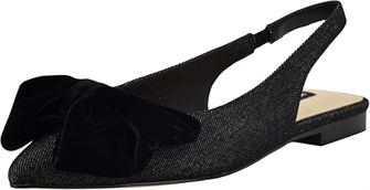 Балетки Nine West Junnie для женщин с острым носком и декоративными завязками на пятке 11078990