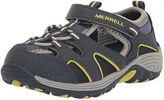 Детские кожаные сандалии Merrell Hydro H2O Hiker с быстросохнущей подкладкой и нескользящей подошвой 11099747