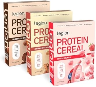 Legion Каша с 17 г молочного белка и высоким содержанием клетчатки – без глютена, 3 вкуса 11086881