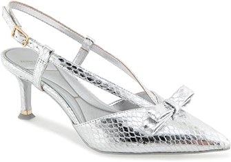 Женские туфли Kenneth Cole New York UMAYRA, серебристая змея, каблук 3 дюйма 11092987