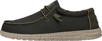 Heydude Мужская обувь Hey Dude Wally Sox Triple Needle с резиновой подошвой и текстильным верхом 11064905