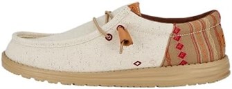 Heydude Мужские ботинки Hey Dude Wally Funk Vintage Blanket с резиновой подошвой и тканевым верхом 11097249