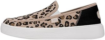 Женские кроссовки Hey Dude Sunapee с эластичной системой и легкой подошвой, цвет Desert Leopard, размер 9 11047118