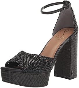 Женские платформы Sam Edelman Nattie с кожаным верхом и поддерживающим каблуком 11066661