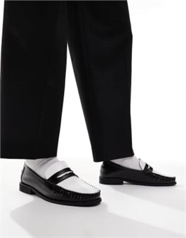 Лоферы SEQWL Hero с контрастными элементами и плоской подошвой 10045322