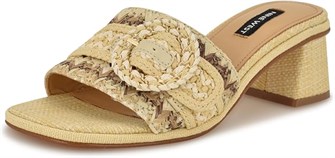 Босоножки Nine West Ending с плетением и квадратным носком на среднем каблуке 11059094