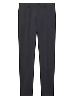 Штаны Theory Curtis из мягкой шерсти с заутюженной складкой и карманами, производство Италия 10042566