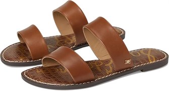 Женские кожаные сандалии Sam Edelman Gala с комфортной конструкцией и низким каблуком 11051478