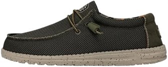 Мужские кроссовки Hey Dude Wally Sox Stitch Pine с текстильным верхом и резиновой подошвой 11070980