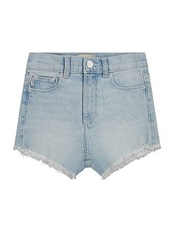 Шорты с высокой посадкой Lucy от Dl1961, 99% хлопок, 1% лайкра, удобная посадка, для молодёжи 10044071