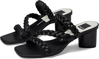 Элегантные сандалии Dolce Vita Zallie с открытым квадратным носком и текстурированным каблуком 11064441