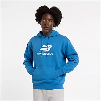 Спортивное молодёжное худи New Balance Sport Essentials из флиса с капюшоном, 60% хлопок, удобная свободная посадка 11038653