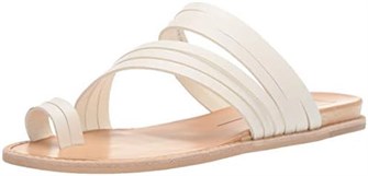 Женские сандалии Dolce Vita NELLY из черной кожи с тройными ремешками и платформенной каблуковой подошвой 11078028