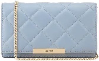 Nine West Стеганая сумочка на плечо с металлической цепочкой для телефона, с магнитной застежкой 11043208