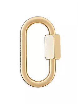 Maison de Sabre Клипса Sabremoji™ из устойчивого к царапинам золотого материала для шармов, диаметр 5 см, подходит для любых сумок 10044025