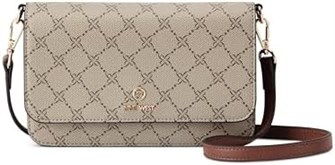 Nine West Сумка-кроссбоди для телефона с несколькими отделениями и съемным ремешком из прочного материала 11061857