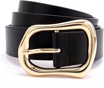 Kate Spade New York Женский кожаный ремень 3 см с пряжкой из литого металла, регулируемый размер 11042354