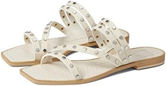 Женские туфли Dolce Vita Ibbie Ivory с заклепками, резиновой подошвой и удобной конструкцией слип-он 11052707