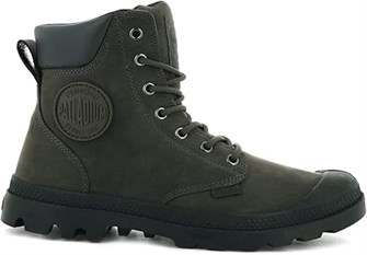 Ботинки Palladium Pampa Cuff WP Lux с водонепроницаемым нубуком и шнуровкой для удобного облегания 11048047