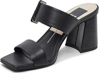 Женские сандалии Dolce Vita Paca с квадратным носком и ремешком на пряжке, легкие с резиновой подошвой 11077881