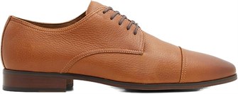 Кожаные мужские ботинки ALDO Cuciroflex с резиновой подошвой и шнуровкой 11084923