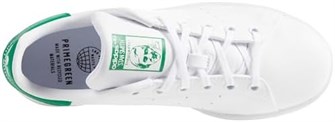 adidas Originals Детские кроссовки adidas Stan Smith (Завершение пластиковых отходов) для малышей, 10 US (белый/зеленый) 11094808