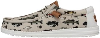 Мужские лоферы HEYDUDE Wally Fish Lure | Легкие и удобные обувь для рыбалки и путешествий 11052936