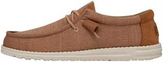 Мужские туфли Hey Dude Wally Grid с резиновой подошвой, съемной стелькой и мягким воротником 11064436