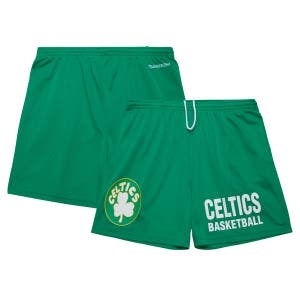 Зеленые мужские сетчатые шорты Mitchell &amp, Ness Boston Celtics Hardwood Classics 10044897