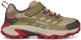 Merrell Водонепроницаемые детские походные кроссовки с альтернативной застежкой, цвет Койот, размер 11 Wide US 11078862