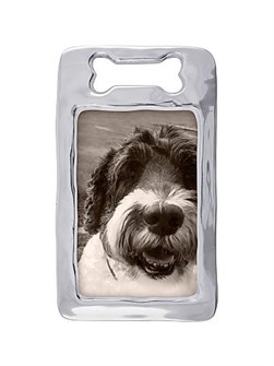 Mariposa Алюминиевая фоторамка с забавным рисунком собачьей косточки, 10x15 см, вертикальная 10044273