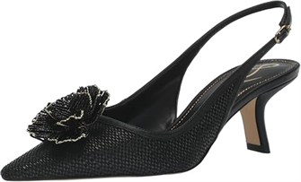 Балетки Sam Edelman Bianka Flora с ремешком и цветочным украшением из бисера 11080171