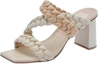 Каблуковые сандалии Dolce Vita Partha с витиеватыми ремешками и высотой каблука 6,9 см 11076778