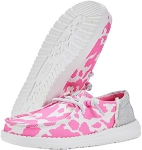 Стильные женские лоферы Hey Dude Wendy Funk с блестками и резиновой подошвой, комфортные и легкие, размер 39 11068159