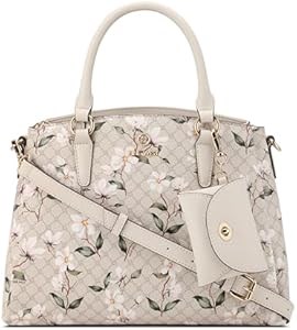 Nine West Сумка-сэтчел Siera с тремя отделениями и несъемным плечевым ремнем, внутренние карманы 11103116