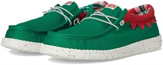 Мужские легкие дышащие кроссовки Hey Dude Wally Holiday Elf с антибактериальной стелькой 11082301