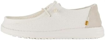 Женские лоферы Hey Dude Wendy Crochet с дышащим верхом и лёгкой подошвой, размер 7 11093659