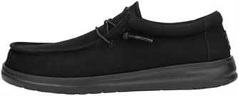 Кроссовки Hey Dude Wally Work Wide с канвасным верхом и легкой стелькой из пены с эффектом памяти, размер 8 11105388