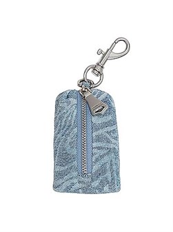 Aimee Kestenberg Кожаная ключница Tamitha с уникальной фурнитурой, компактный размер 5,7 см x 8,9 см x 2,5 см 11015930