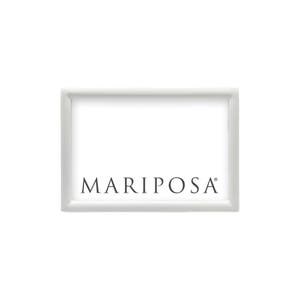 Mariposa Минималистичная фоторамка ручной работы из переработанного алюминия, 17 см x 1,5 см x 12 см 10045375